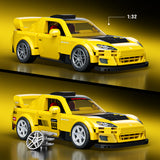 Mattel Brick Shop Hot Wheels Honda S2000 Building Collectible Set