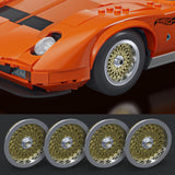 Mattel Brick Shop x Hot Wheels Lamborghini Miura P400 SV Building Collectible Set