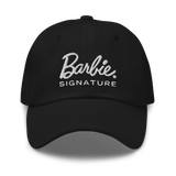 Barbie Signature Logo Black Baseball Hat