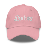 Barbie Classic Logo Pink Baseball Hat