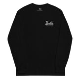 Barbie Signature Logo Black Long Sleeve Shirt
