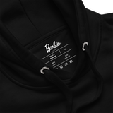 Barbie Script Logo Unisex Crew Black Hoodie