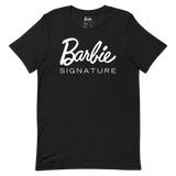 Barbie Signature Logo Unisex Black T-Shirt