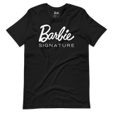 Barbie Signature Logo Unisex Black T-Shirt