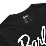 Barbie Signature Logo Unisex Black T-Shirt