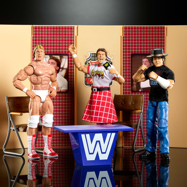 Image for WWE Elite Collection Piper’s Pit Set of 3 Action Figures Product