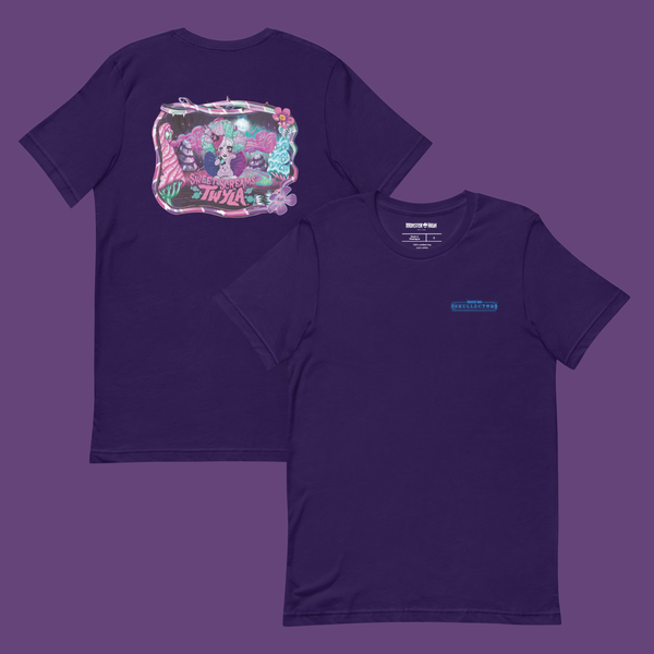 Image for Monster High Sweet Scream Twyla Embroidered Purple T-Shirt Product