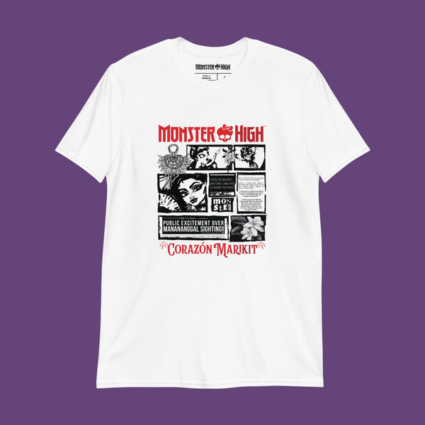 Image for Monster High Corazon Marikit White T-Shirt Product