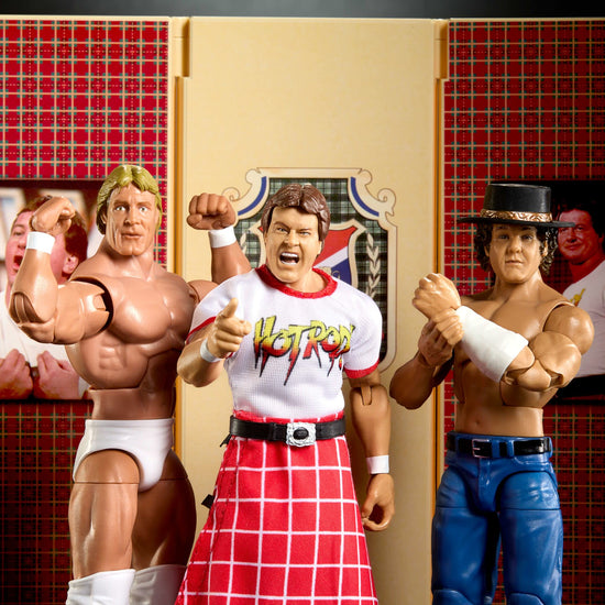 WWE Elite Collection Piper’s Pit Set of 3 Action Figures