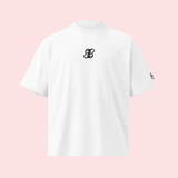 Barbie Signature Organic Oversized High Neck T-Shirt – Limited Edition – White