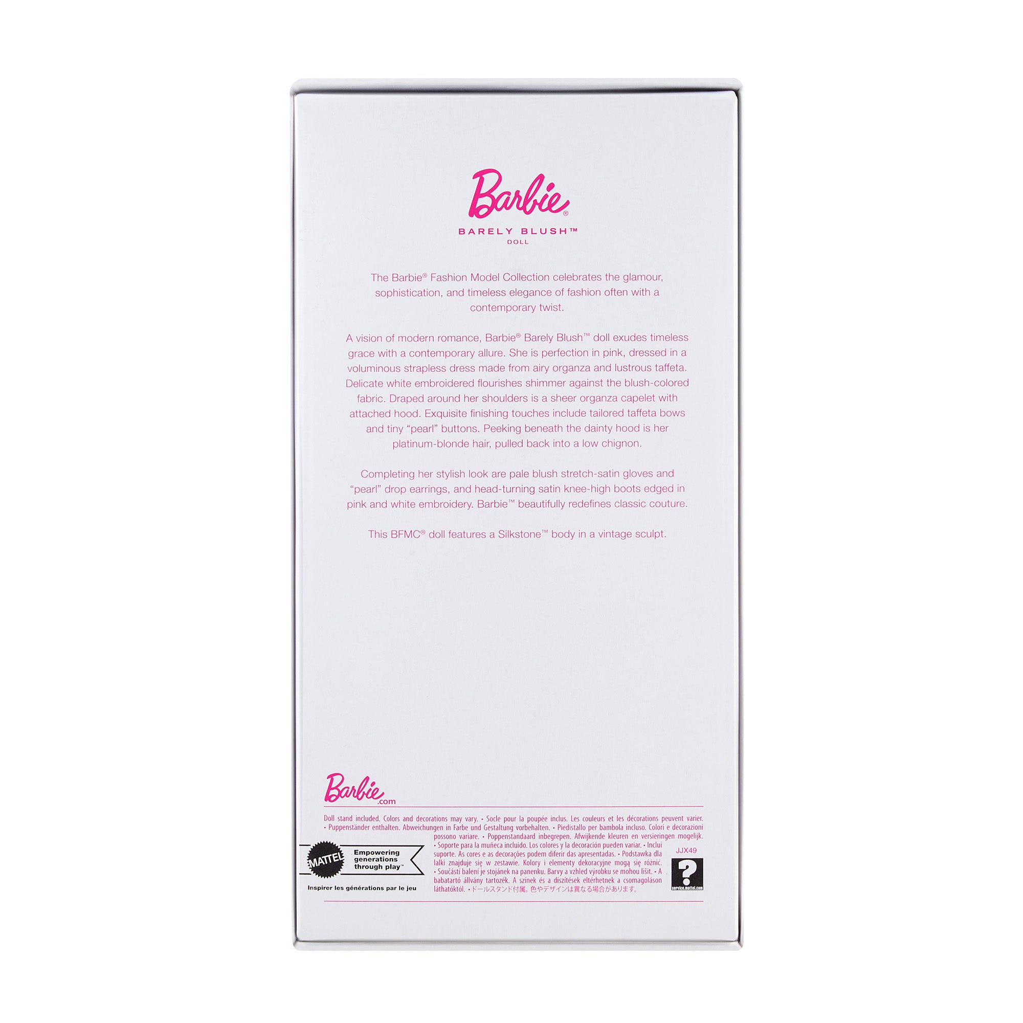 Barbie Signature Barbie Fashion Model Collection Barely Blush Doll