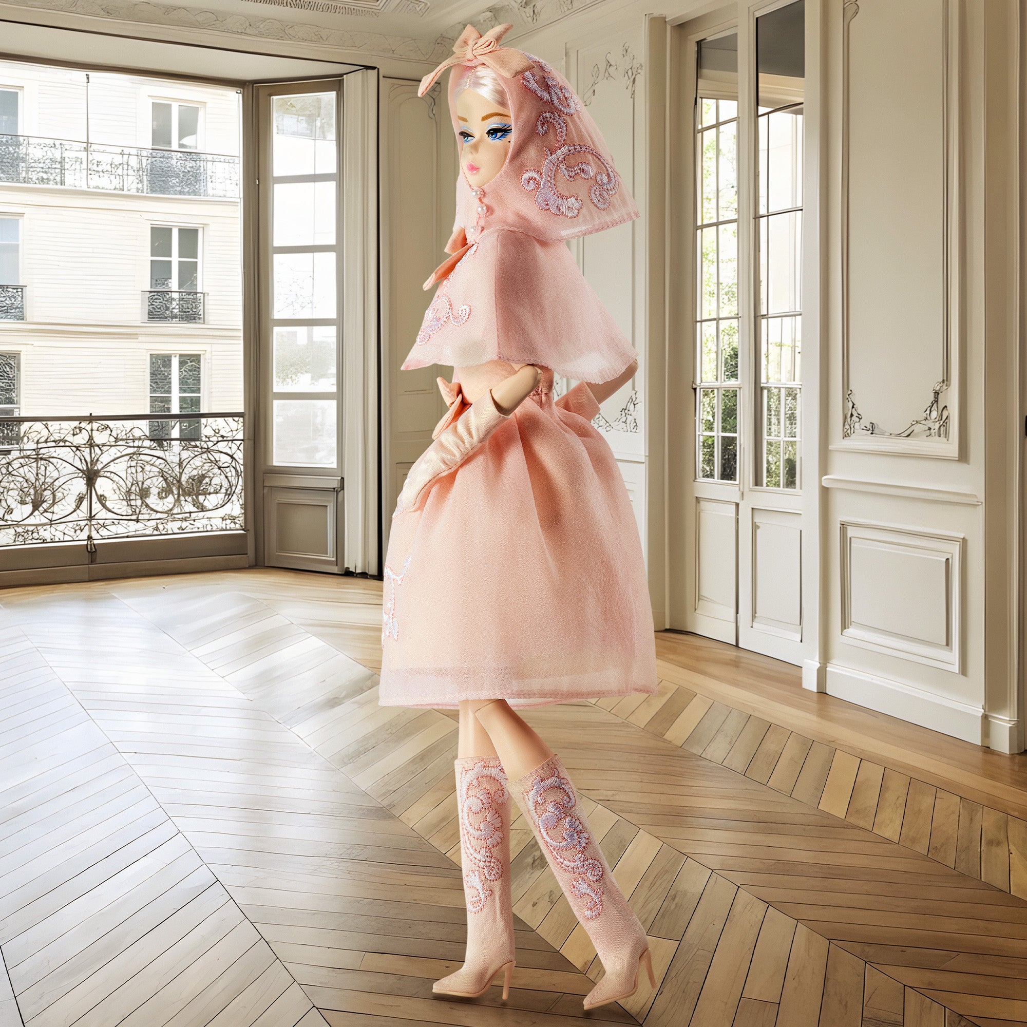 Barbie Signature Barbie Fashion Model Collection Barely Blush Doll