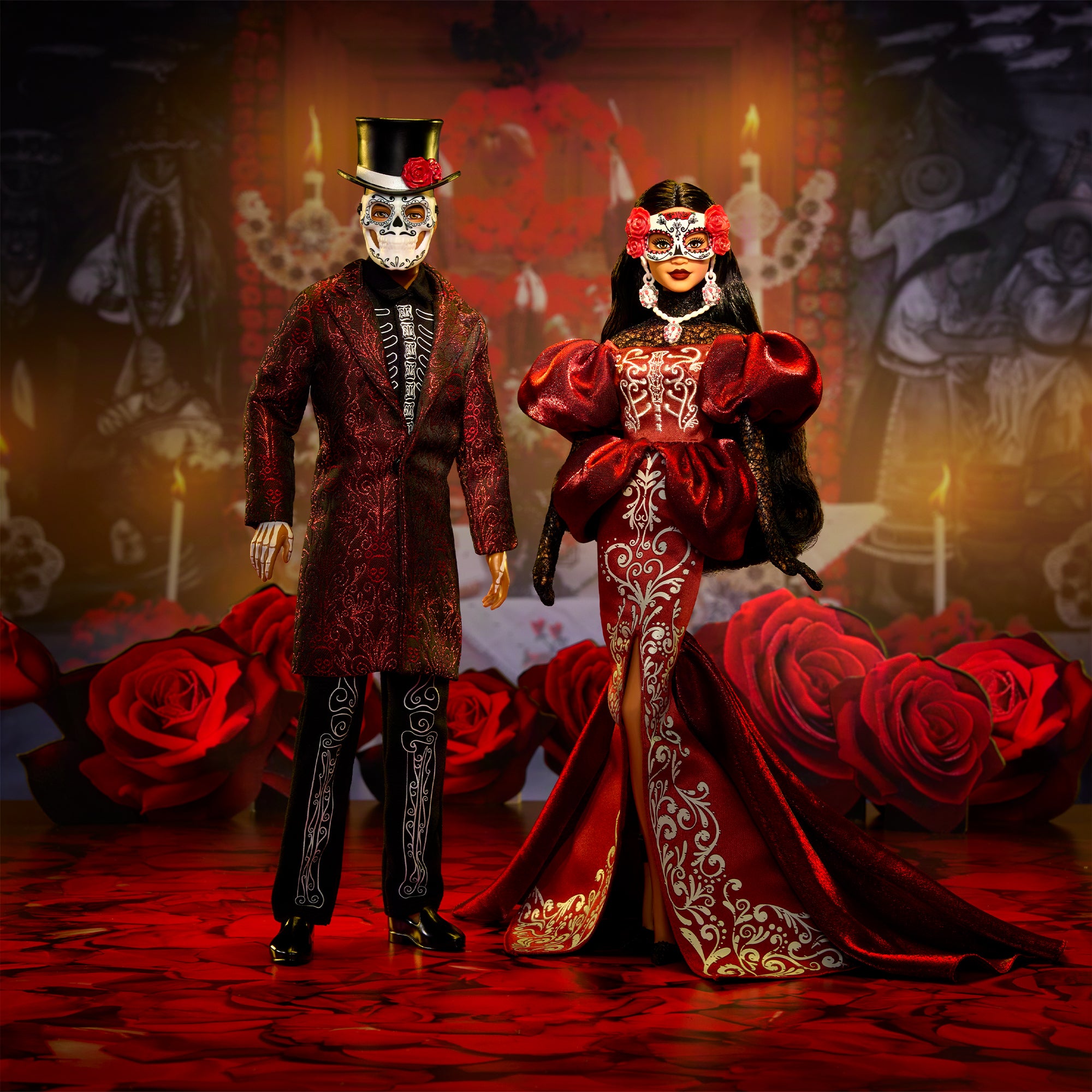 Bundle: Día De Muertos 2026 Barbie & Ken Dolls