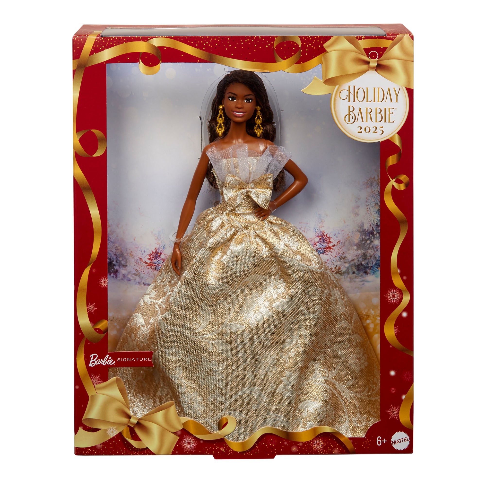 2025 Holiday Barbie Doll 4
