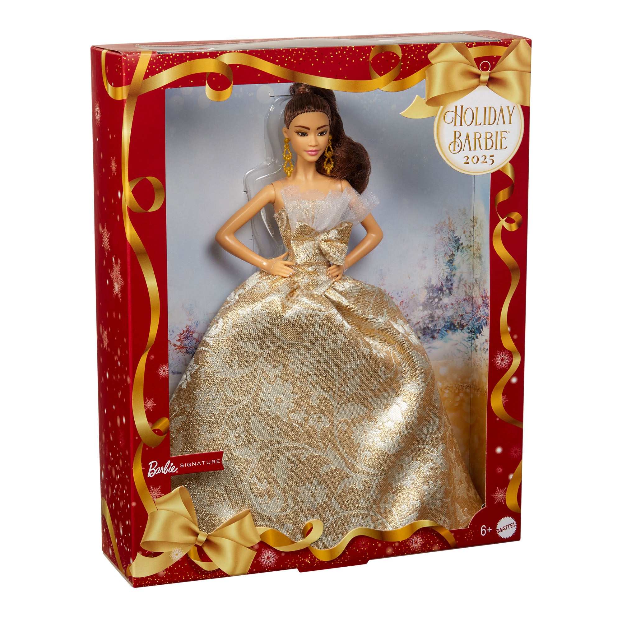 holiday barbie gold dress The History of Holiday Barbie (photos included!)