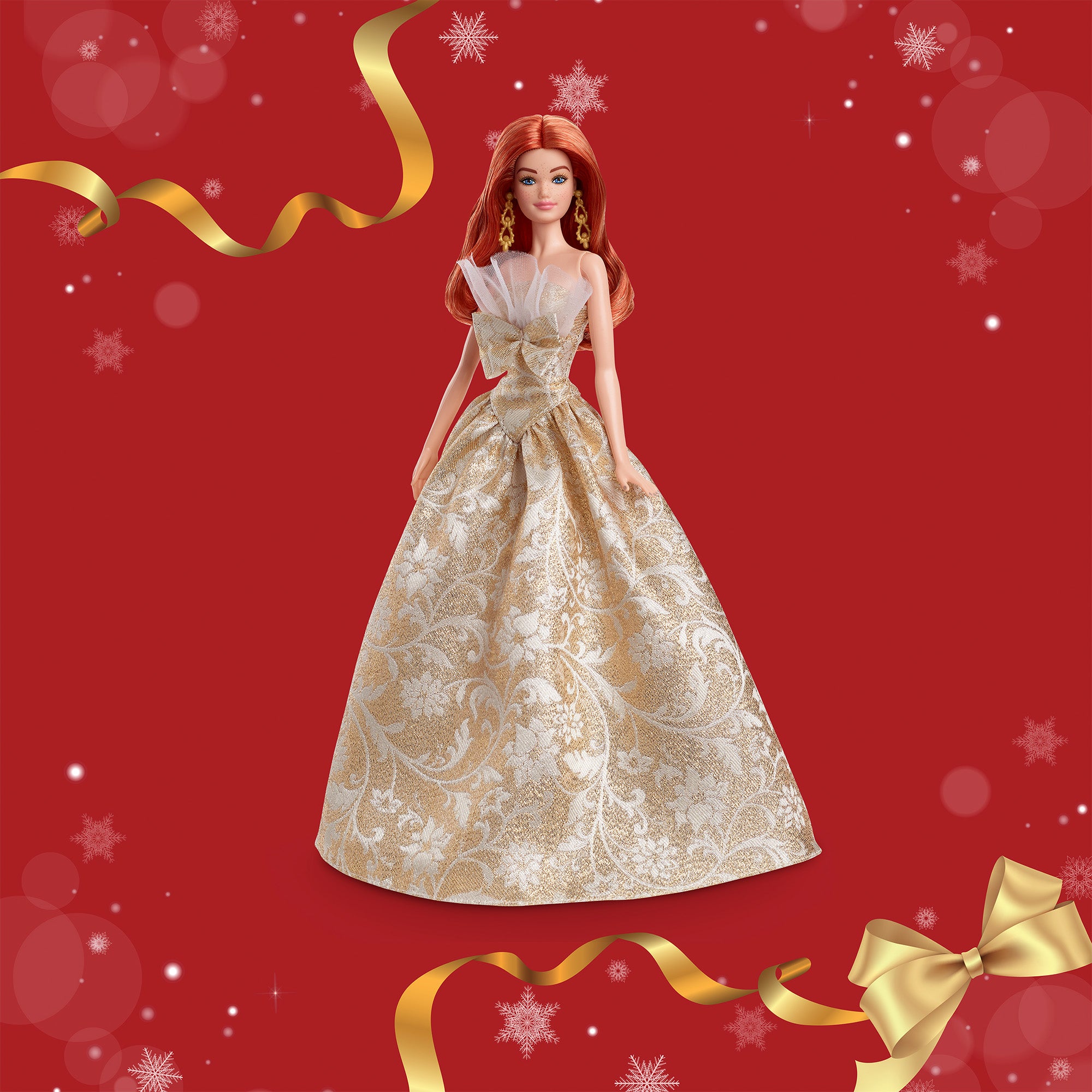 holiday barbie white dress About Barbie Signature | Mattel Creations