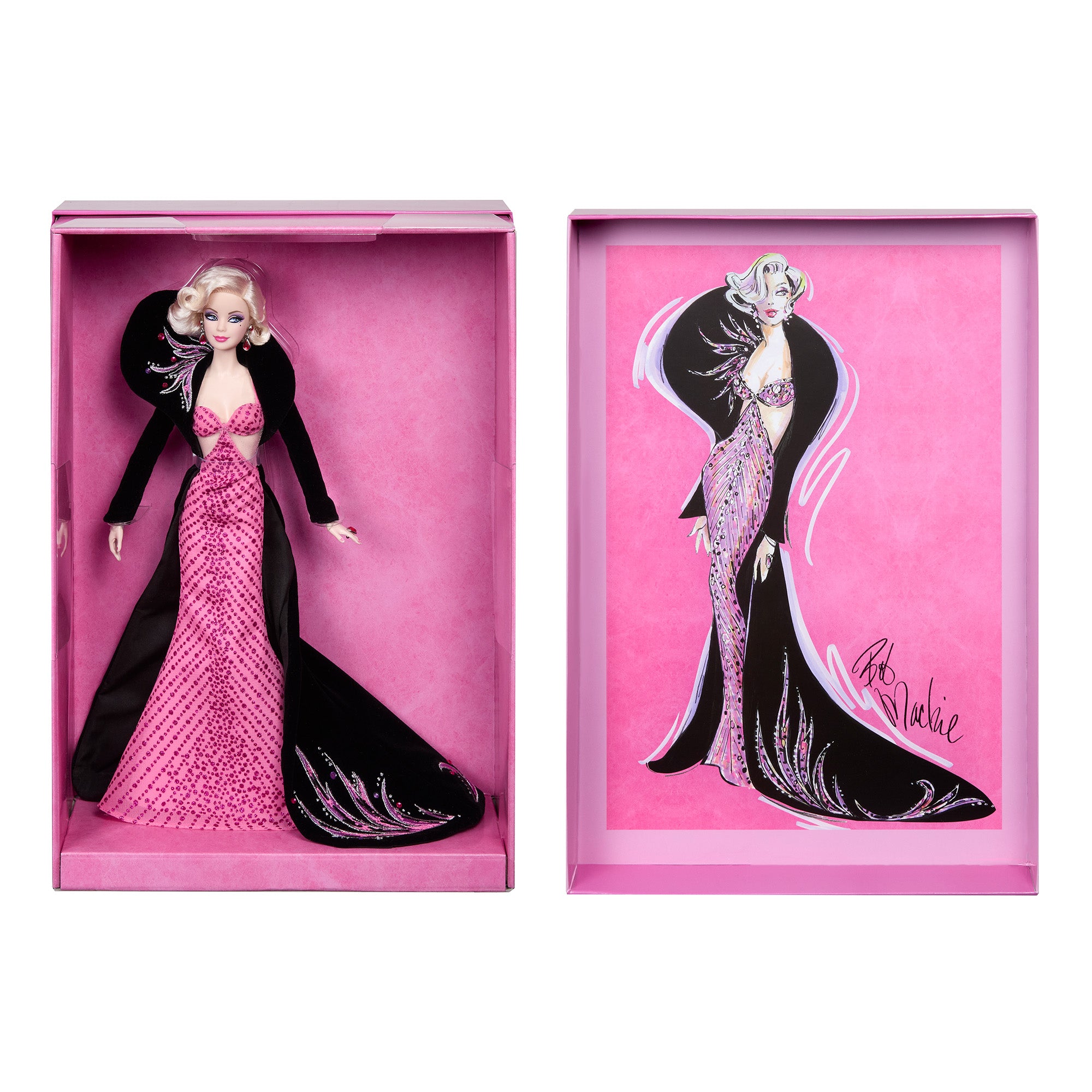 Barbie Signature Bob Mackie Pink Glamour Doll