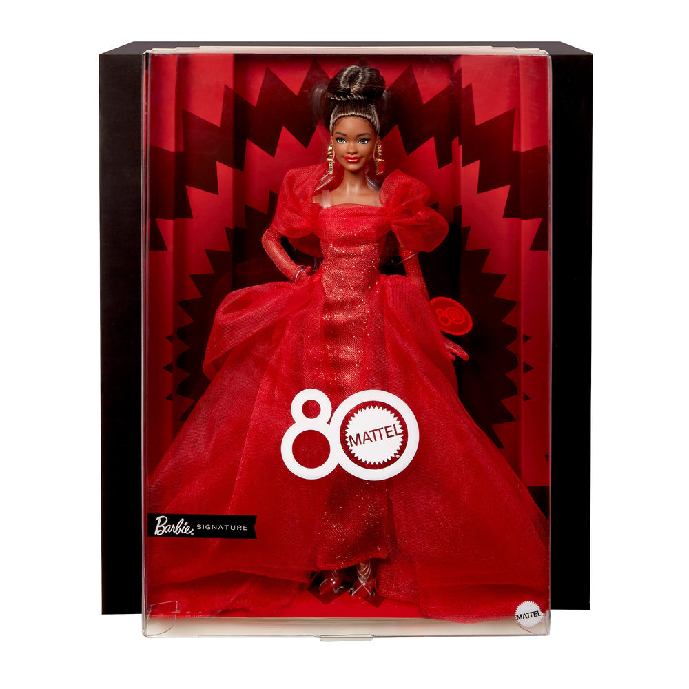 Barbie Signature Mattel 80th Anniversary Doll - Brunette