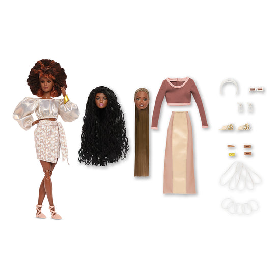 Barbie Signature You Create Barbie Basics Neutral Kit #2