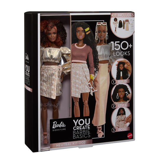 Barbie Signature You Create Barbie Basics Neutral Kit #2