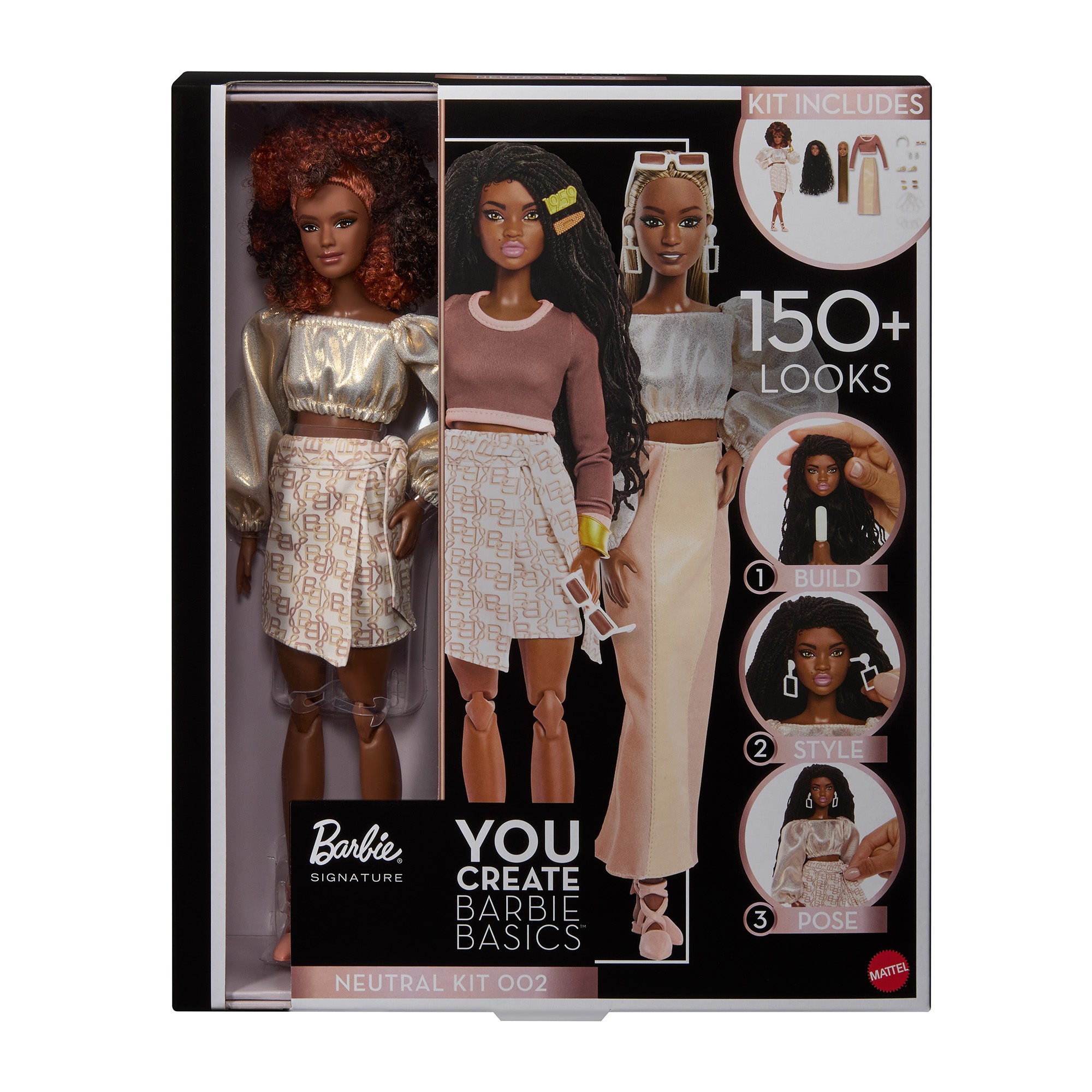 Barbie Signature You Create Barbie Basics Neutral Kit #2