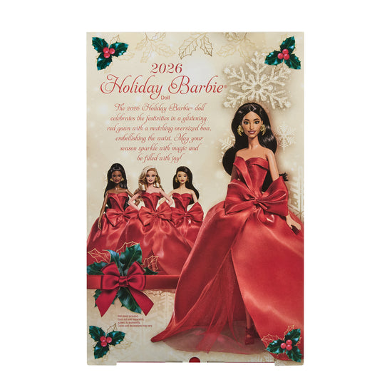 Barbie Signature 2026 Holiday Barbie Doll 3