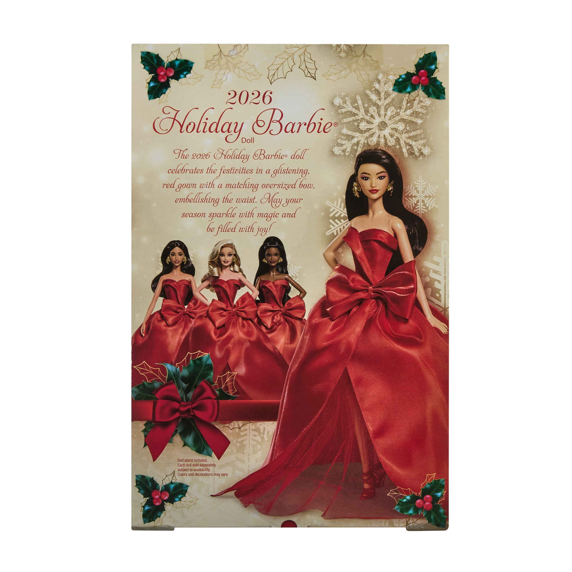 Barbie Signature 2026 Holiday Barbie Doll 4