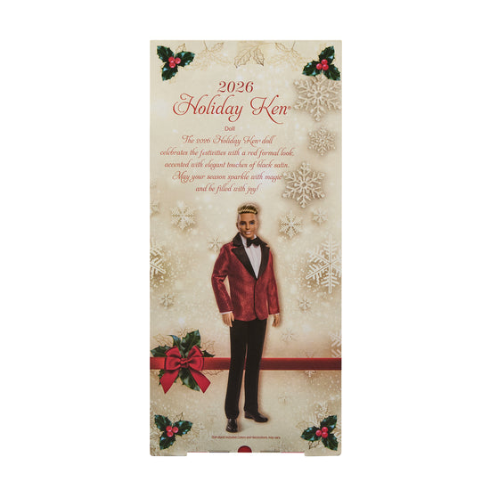 Barbie Signature 2026 Holiday Ken Doll 1