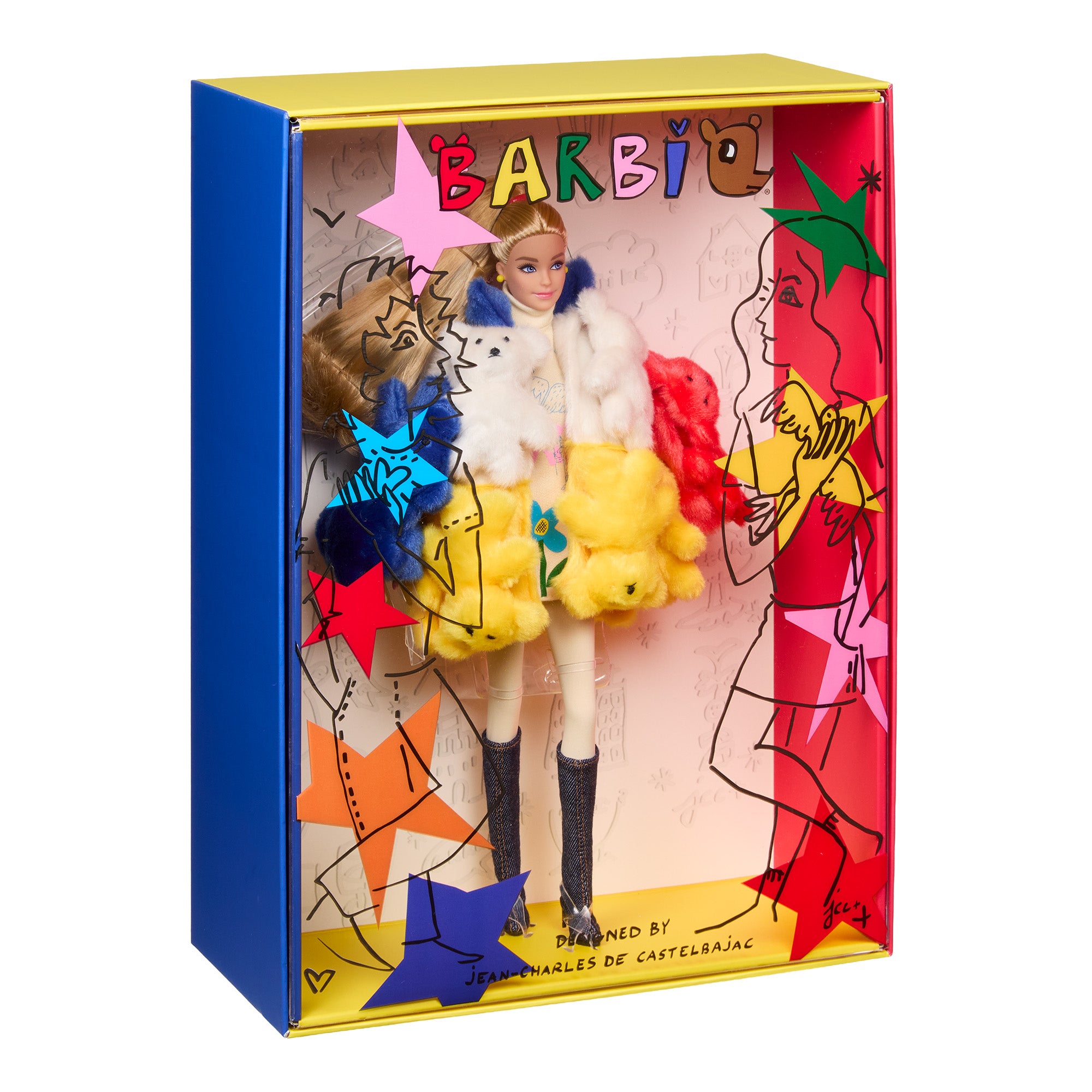 Bundle: Barbie and Ken x Jean-Charles de Castelbajac Dolls