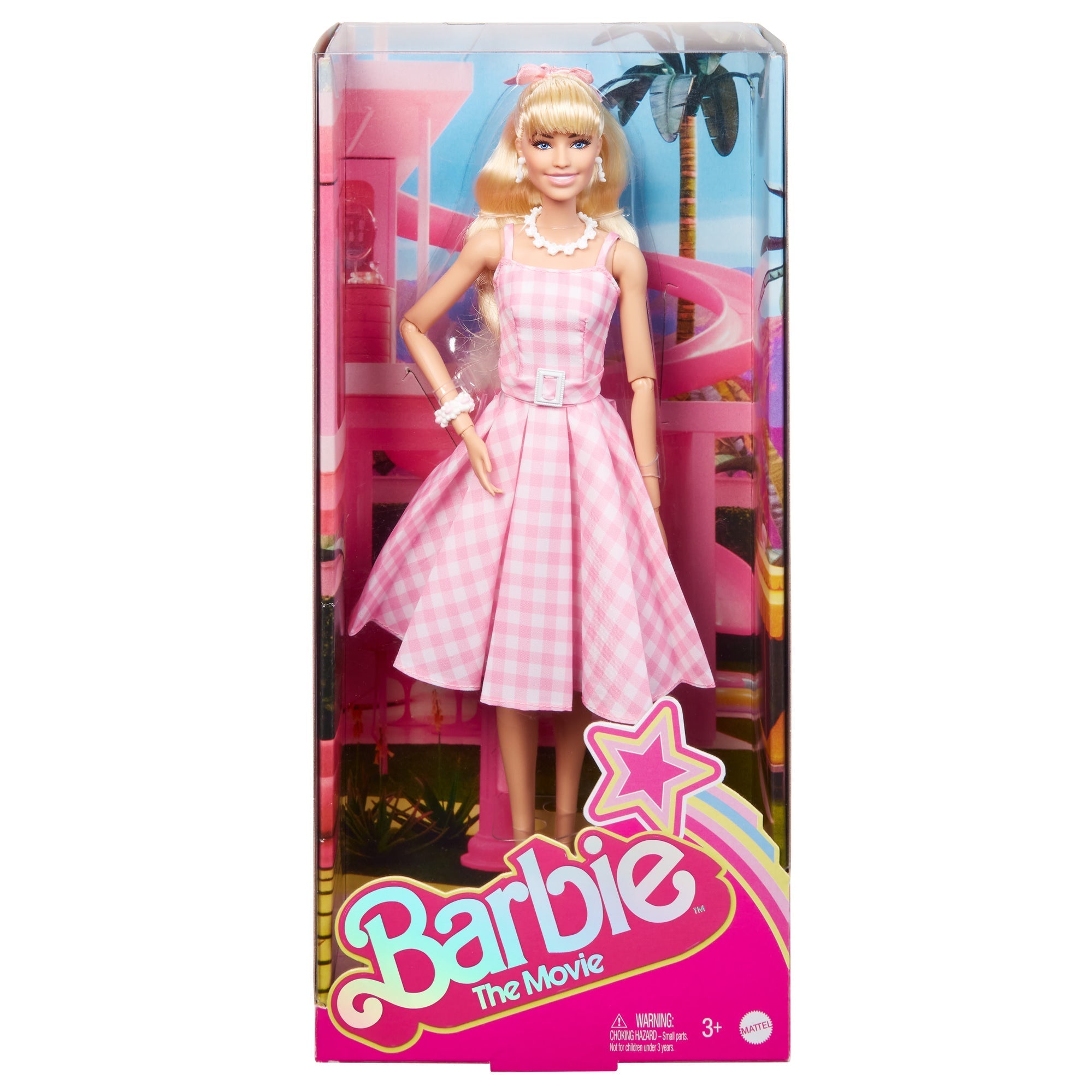 Barbie The Movie Barbie in Pink Gingham Dress – Mattel Creations Australia Barbie The Movie Barbie in Pink Gingham Dress – Mattel Creations Australia