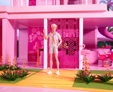 Barbie The Movie  Ken Doll Wearing Pastel Striped Beach Matching Set