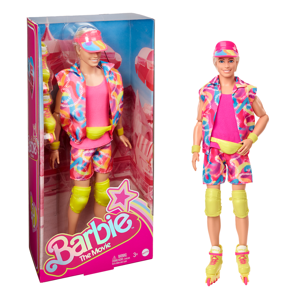 Barbie The Movie  Collectible Ken Doll in Inline Skating Outfit