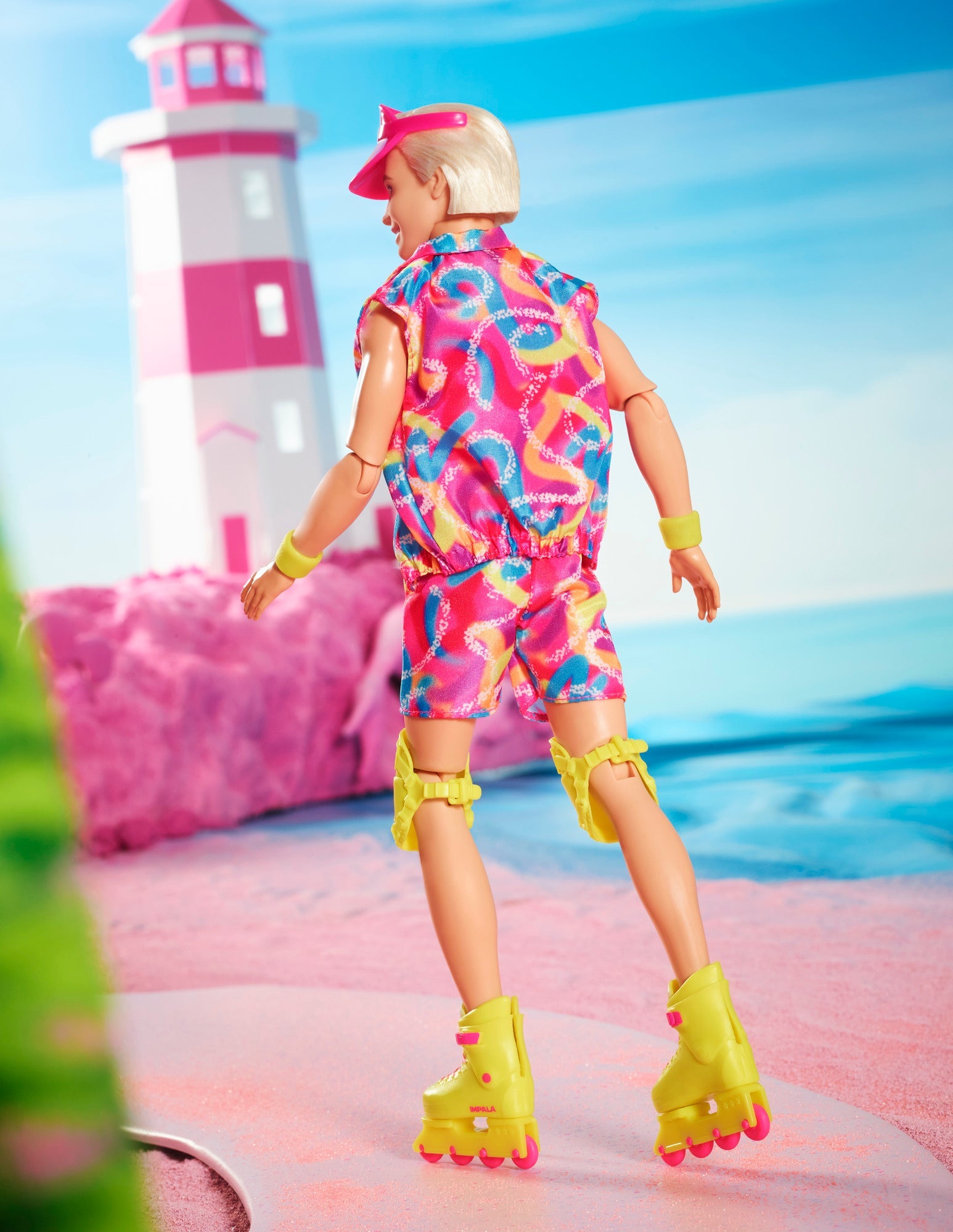 Barbie The Movie  Collectible Ken Doll in Inline Skating Outfit