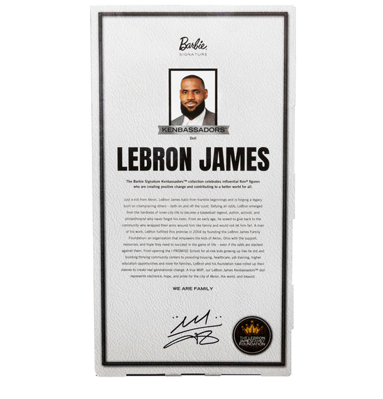 LeBron James Kenbassadors Doll