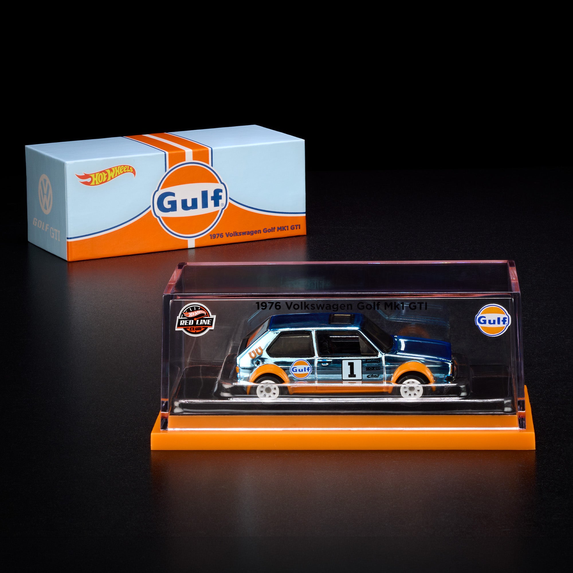 HotWheels 1976 Volkswagen Golf GTI RLC限定 Hot Wheels RLC Exclusive 1976 Volkswagen Golf Mk1 GTI – Mattel