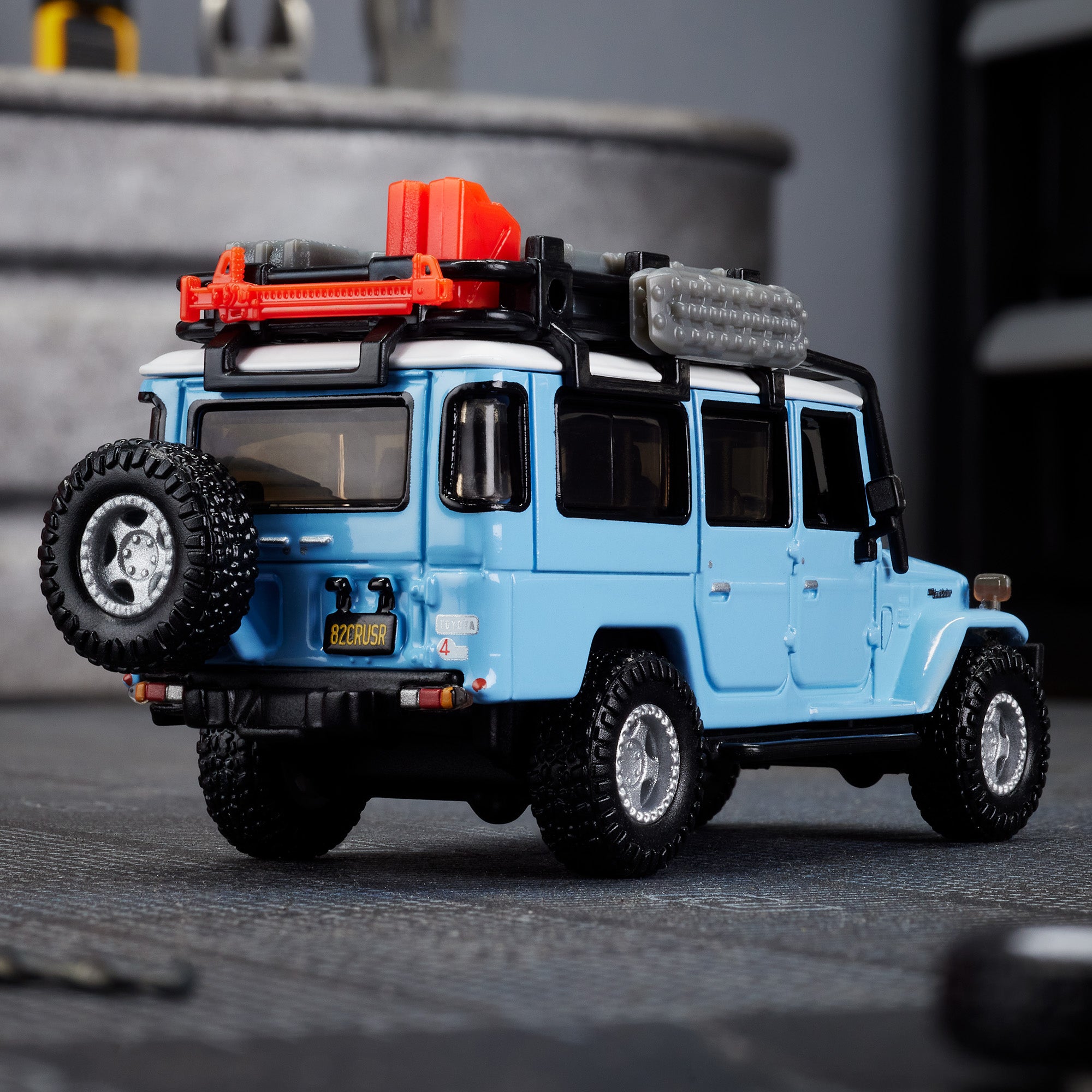 Hot Wheels Elite 64 Mod Shop 1982 Custom Toyota Land Cruiser FJ45 Troopy