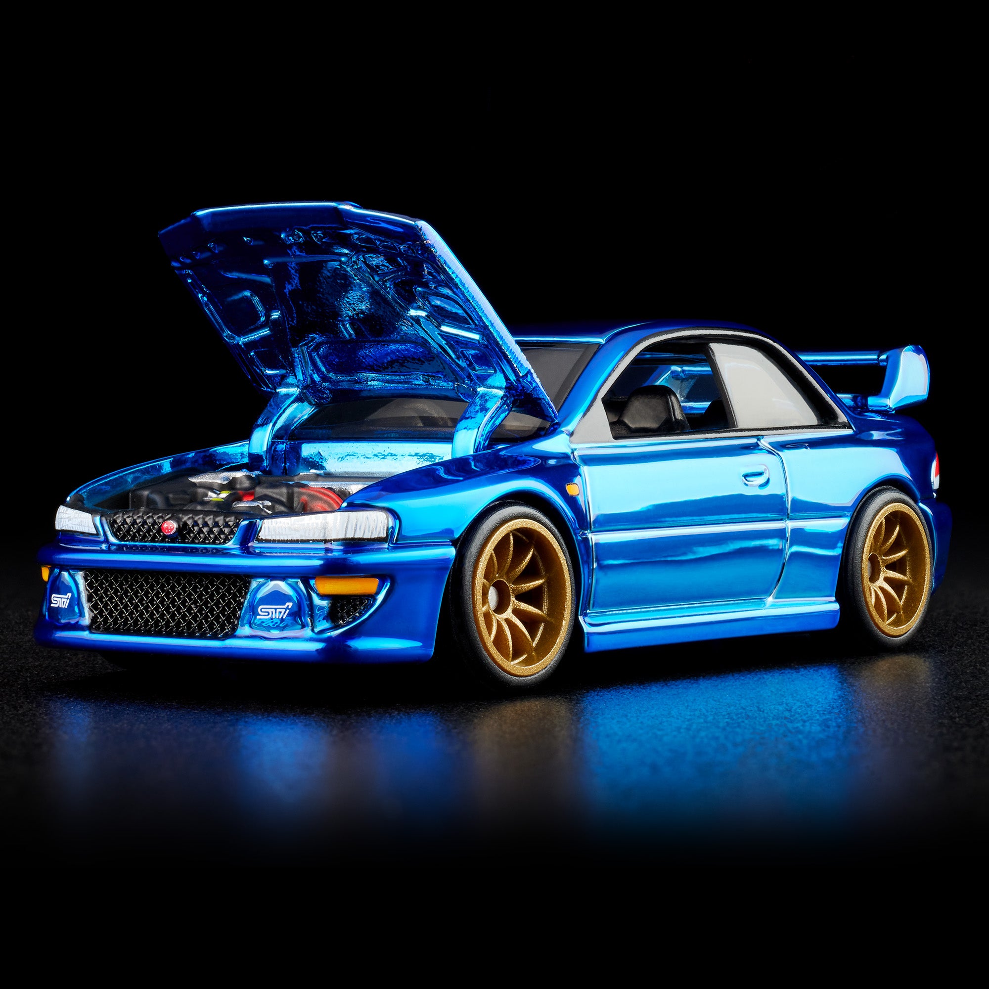 Hot Wheels Subaru WRX STI Fast & Furious Die-Cast Car - 1:64 Scale, Blue