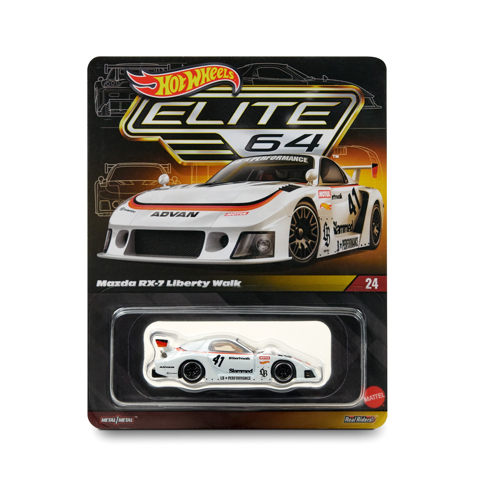 Hot Wheels Collectors Elite 64 Mazda RX-7 Liberty Walk