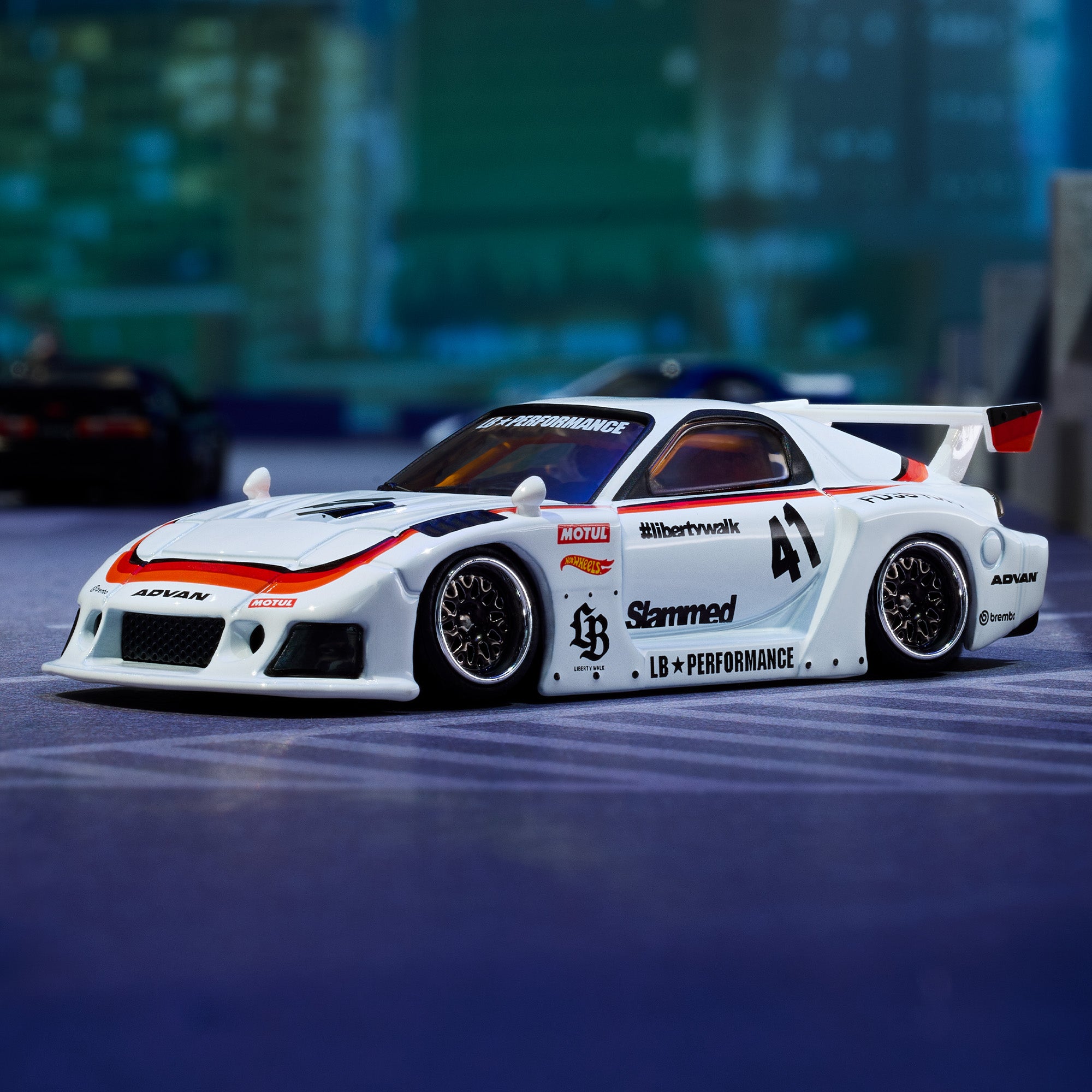 Hot Wheels Collectors Elite 64 Mazda RX-7 Liberty Walk