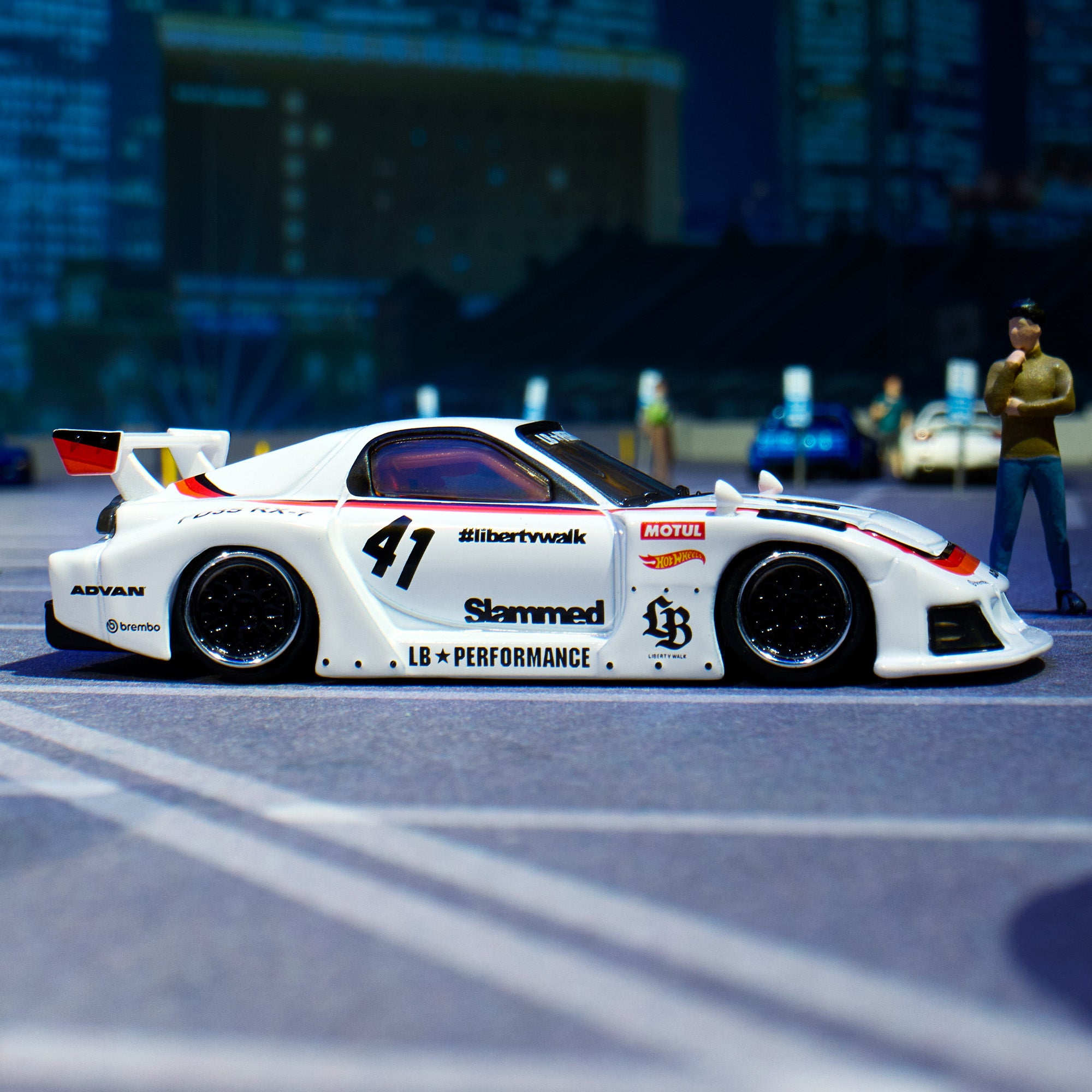 Hot Wheels Collectors Elite 64 Mazda RX-7 Liberty Walk
