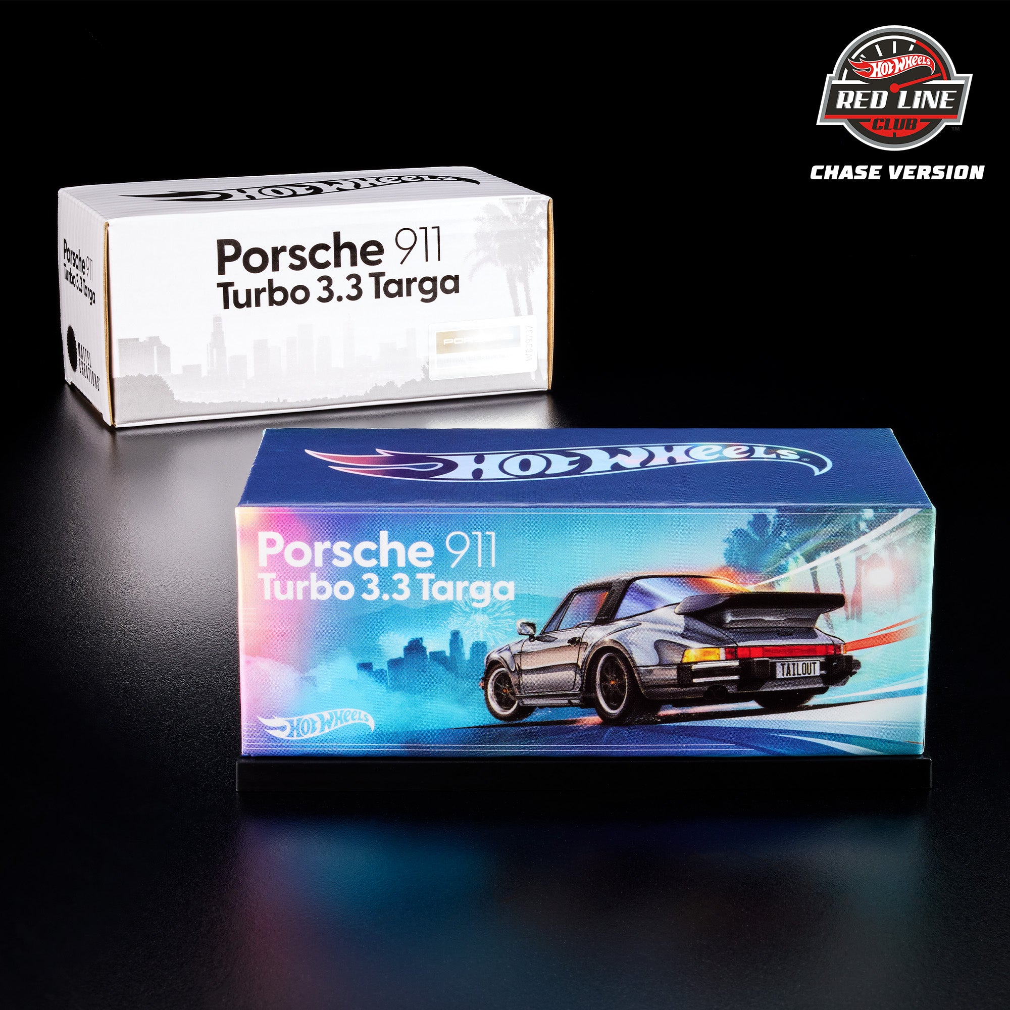 Hot Wheels RLC Exclusive 1988 Porsche 911 Targa Turbo With CHASE