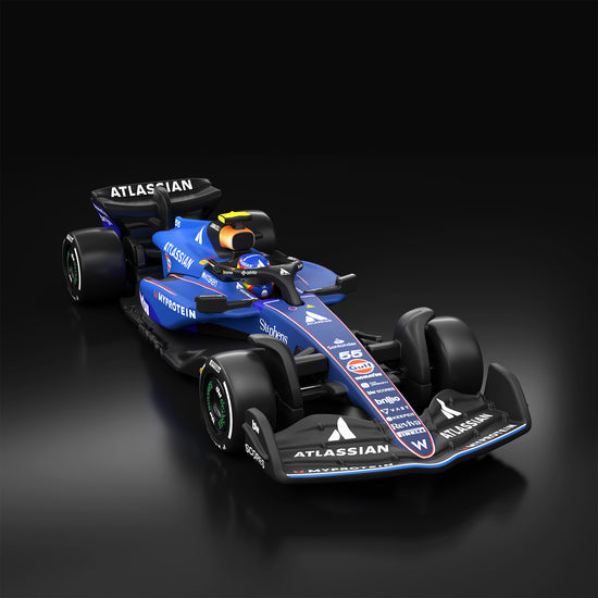 Hot Wheels Premium Collectible Atlassian Williams F1® Racing Car - Carlos Sainz
