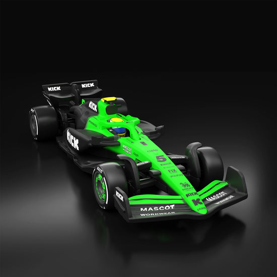 Hot Wheels Premium Collectible KICK Sauber F1® Team Car - Gabriel Bortoleto