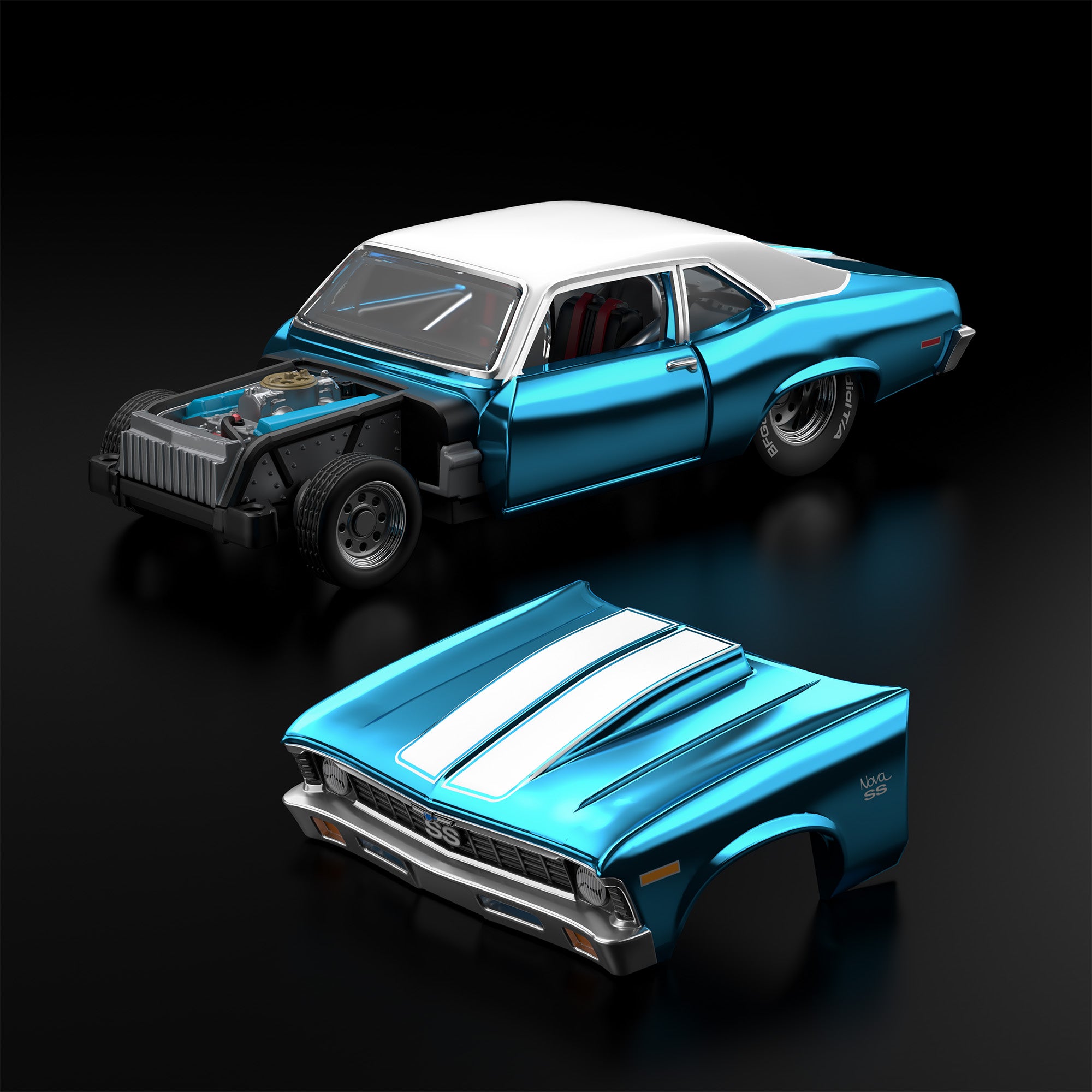 Hot Wheels Collectors RLC Exclusive sELECTIONs 1972 Chevy Nova SS