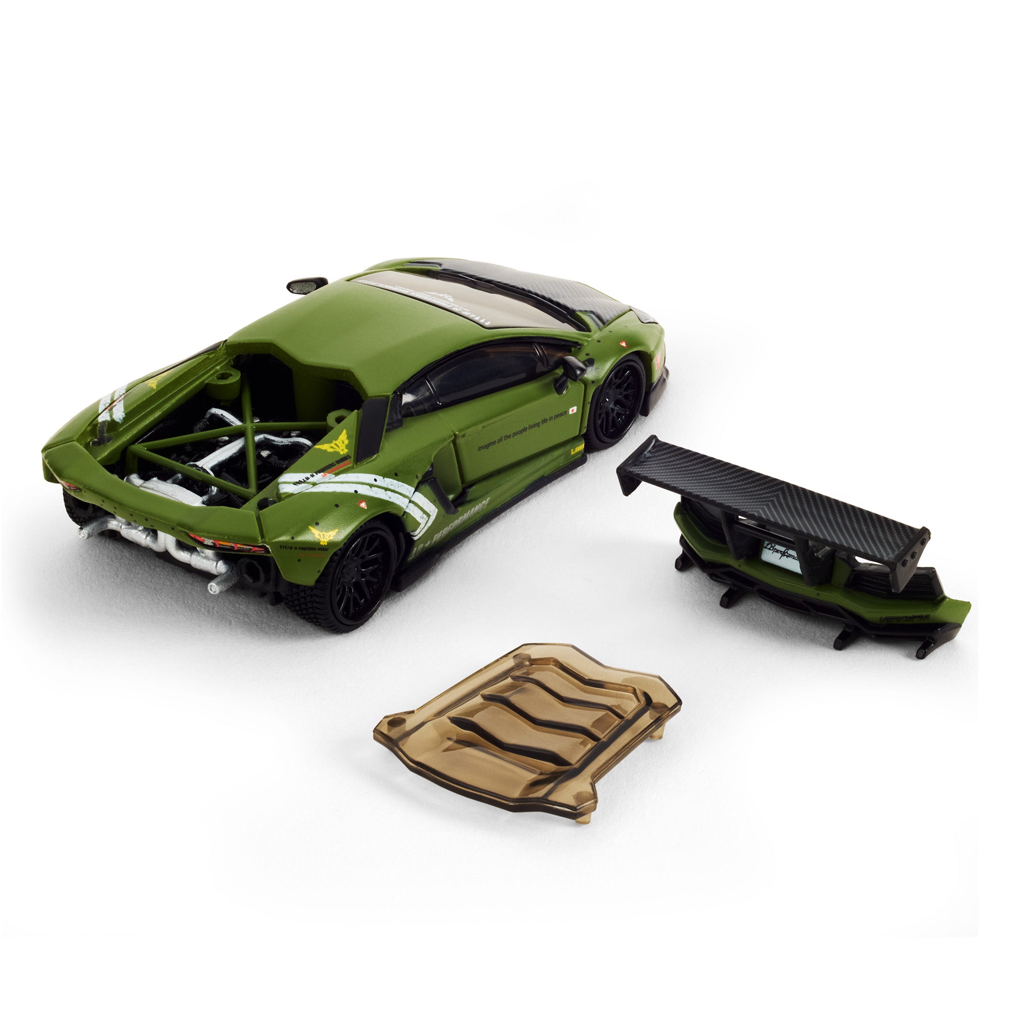 Hot Wheels Collectors Elite 64 LBWK Lamborghini Aventador LP 700-4