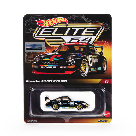 Hot Wheels Elite 64 Porsche 911 GT2 EVO 993