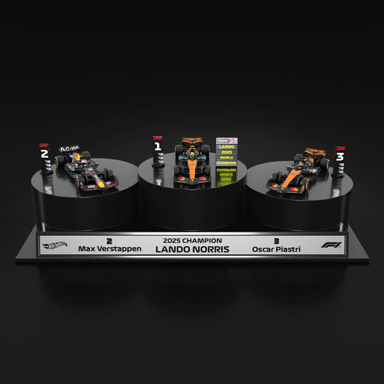 Hot Wheels® 2025 Formula 1® Podium Set