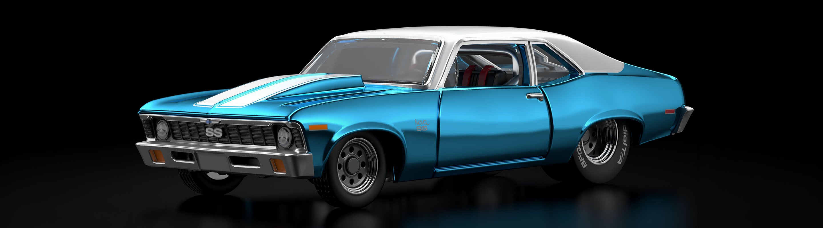 Hot Wheels Collectors RLC Exclusive sELECTIONs 1972 Chevy Nova SS