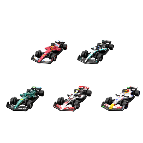 Bundle: Hot Wheels 2025 F1® Series Vehicles – Group 4