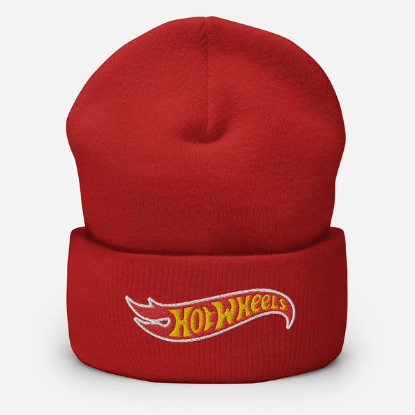 Image for Hot Wheels Red Cuffed Beanie Product